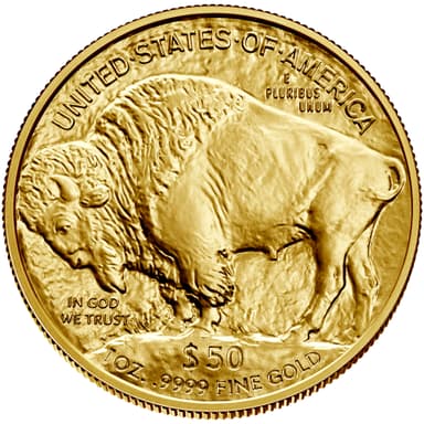 American Gold Buffalo 1 oz reverse